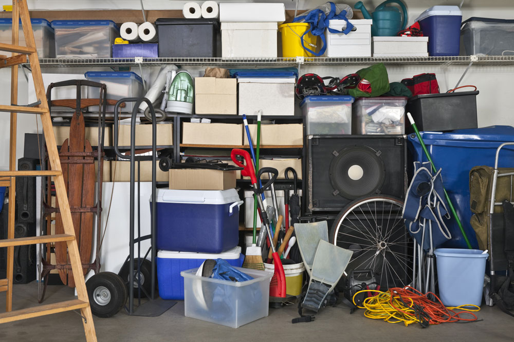 storage in a garage